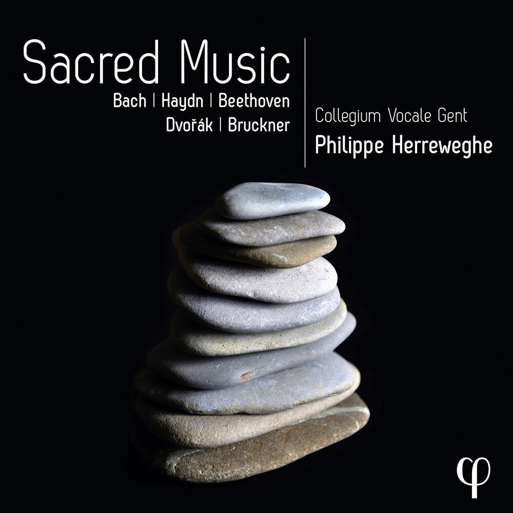 the album cover for J Bach .S. / Beethoven,L.V. Collegium Vocale Gent - Sacred Music