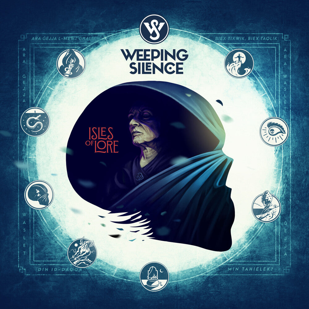 the album cover for Weeping Silence - Isles Of Lore