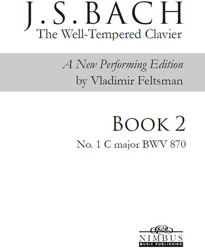 Bach,j.s. / Feltsman,vladimir - Book 2 - No. 1 C Major - Books