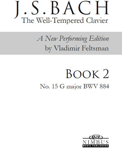 Bach,j.s. / Feltsman,vladimir - Book 2 - No. 15 G Major - Books