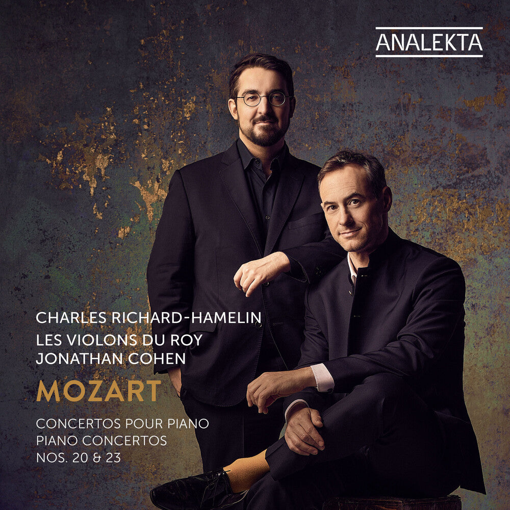the album cover for Mozart / Cohen / Hamelin - Piano Concertos Nos. 20 & 23
