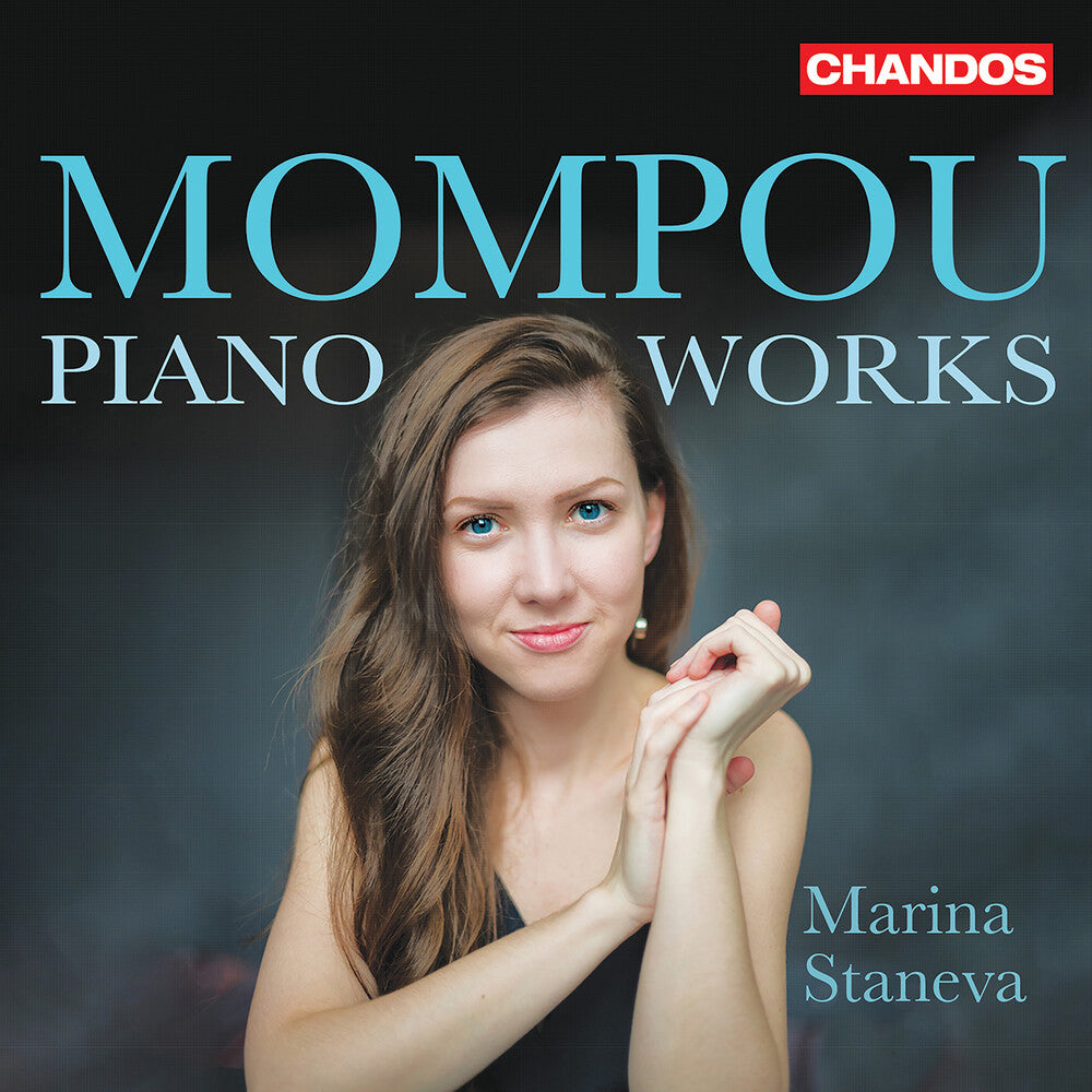 the album cover for Mompou / Staneva - Piano Works
