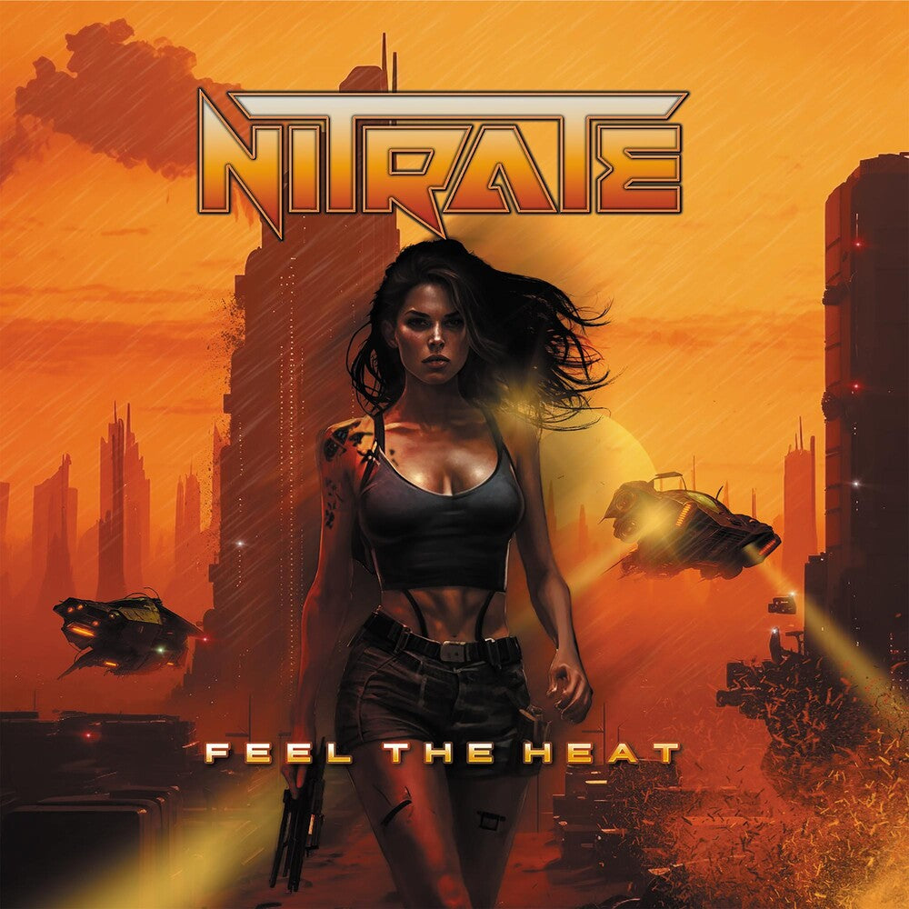 the album cover for Nitrate - Feel The Heat