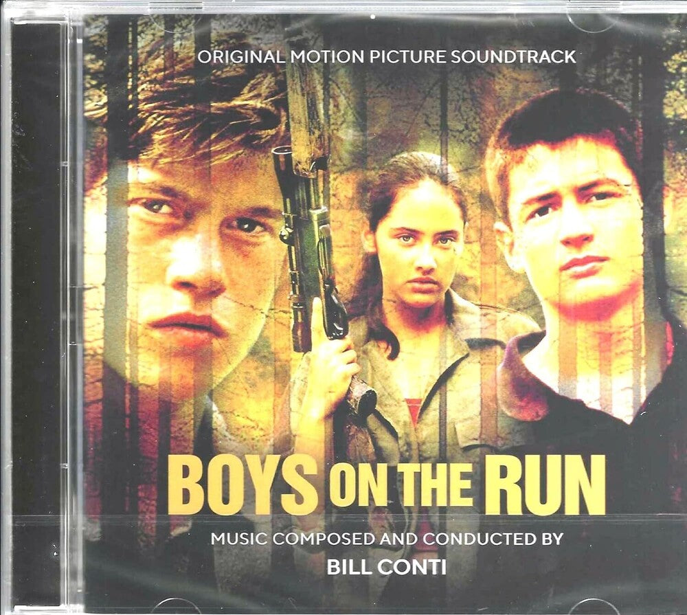 the album cover for Bill Conti (Ita) - Boys On The Run (Ita)