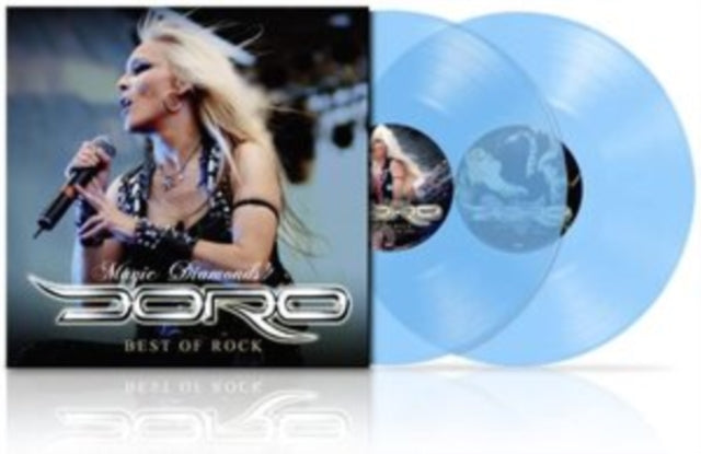 Doro - Magic Diamonds - Best Of Rock (Gatefold Jacket/Clear LP Vinyl) Vinyl Record