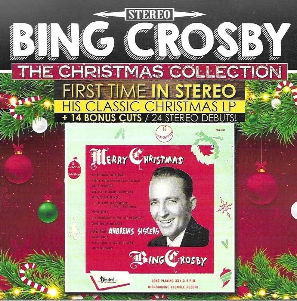 the album cover for Bing Crosby - Christmas Collection