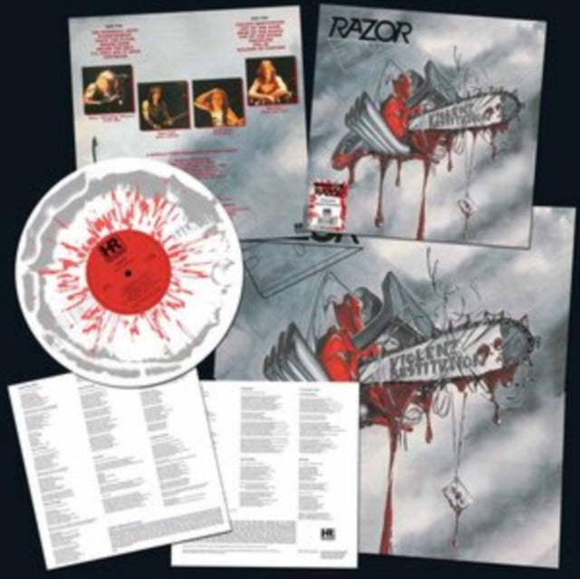 Razor - Violent Restitution (Splatter LP Vinyl) Vinyl Record