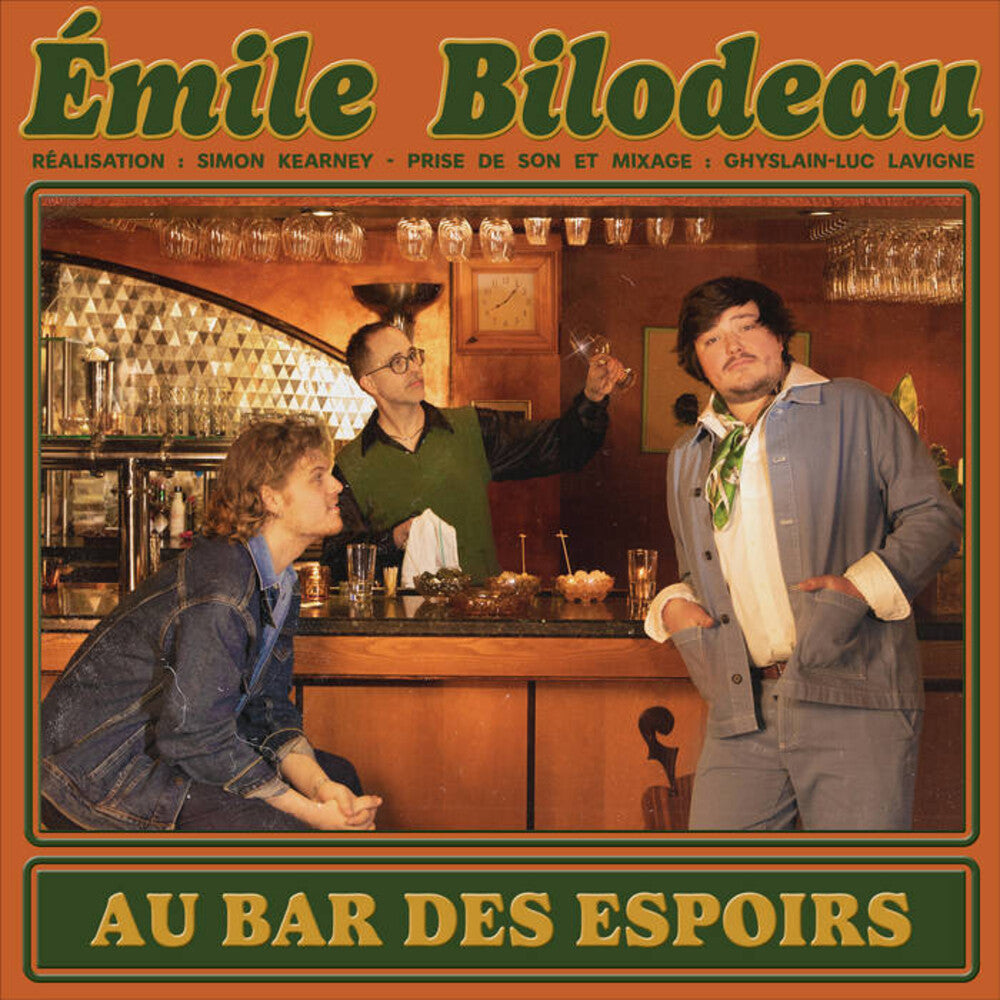 the album cover for Émile Bilodeau - Au Bar Des Espoirs (Can)