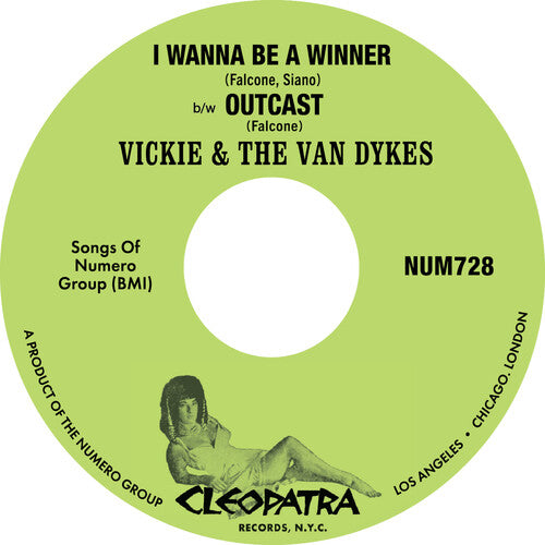 Vickie & the Van Dykes - I Wanna Be A Winner B/w Outcast Vinyl Record