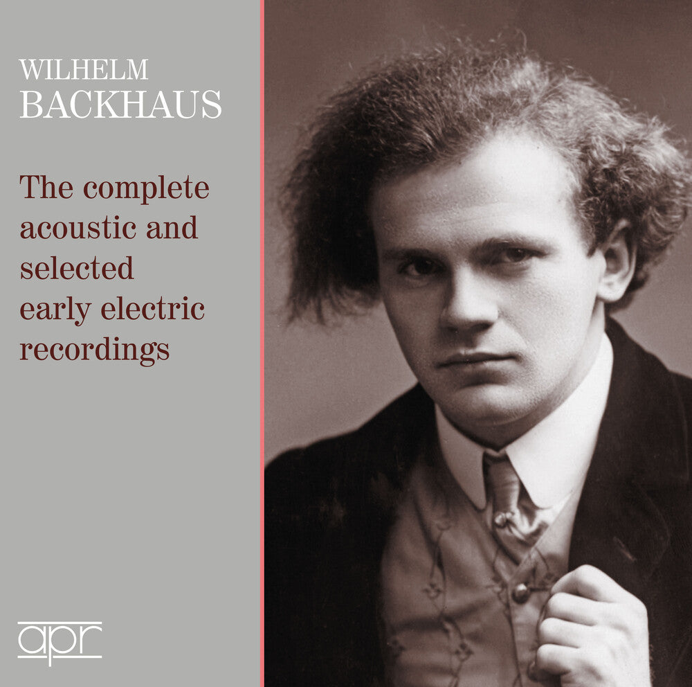 the album cover for Bach / Brahms / Chopin / Backhaus - Complete Acoustic & Selected Early Electric