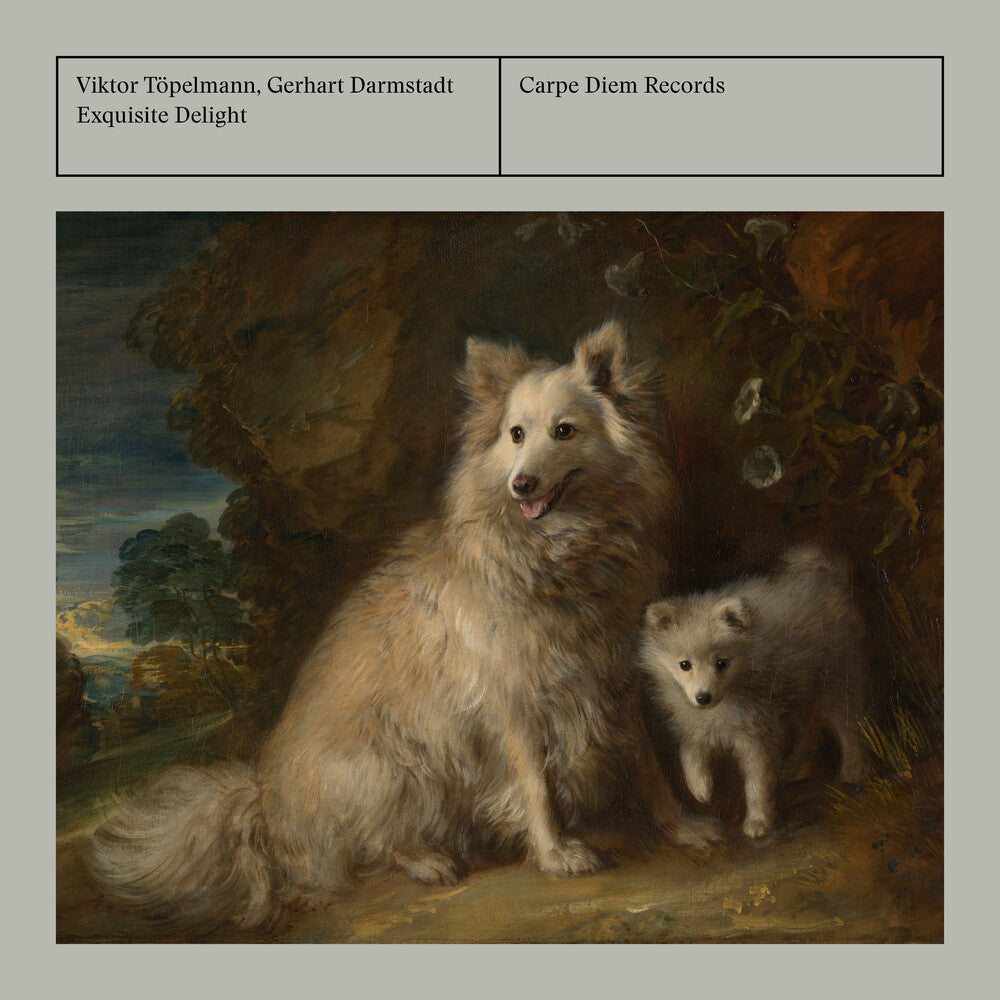 the album cover for Abel / Hammer / Darmstadt - Exquisite Delight