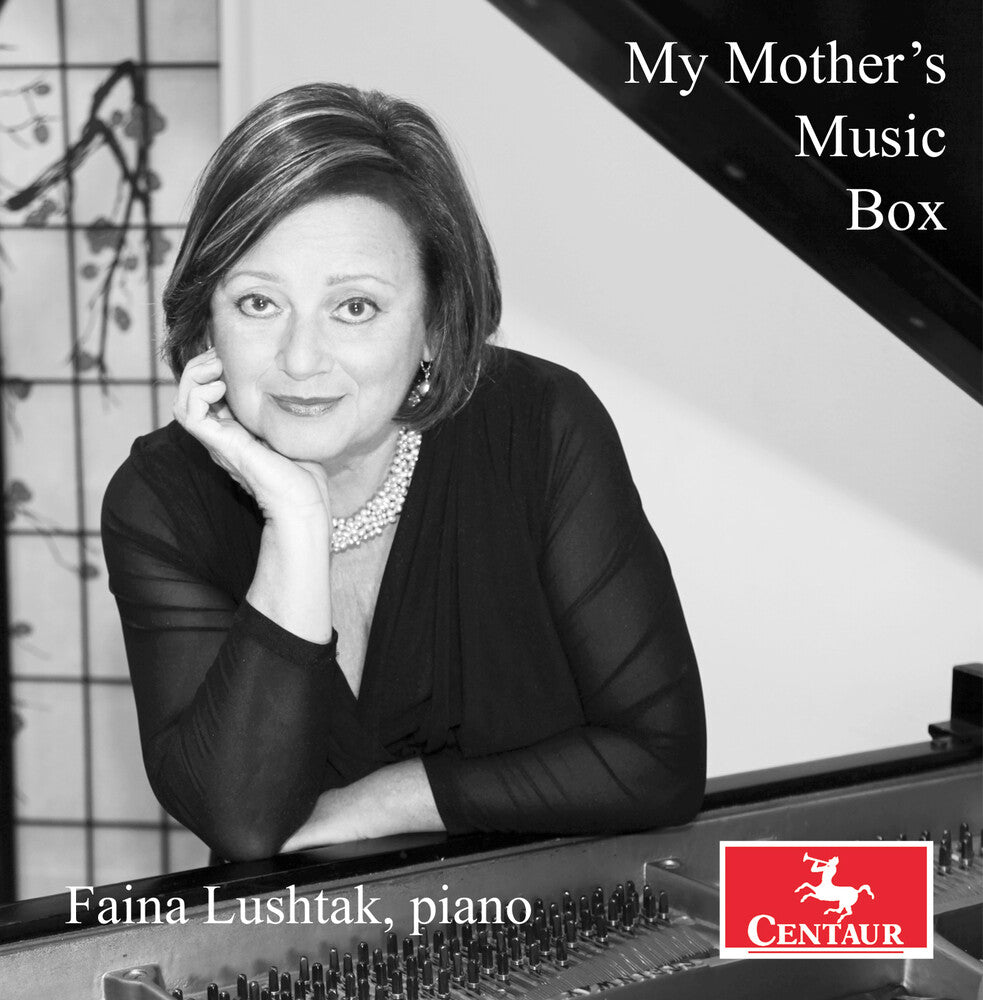 the album cover for Albeniz / Brahms / Lushtak - My Mother's Music Box