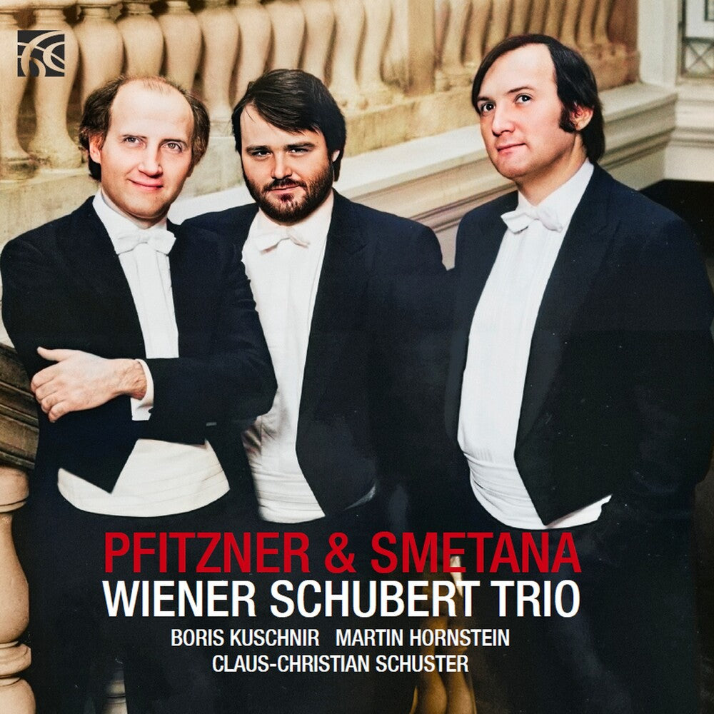 the album cover for Pfitzner / Smetana / Kuschnir - Works For Piano Trio