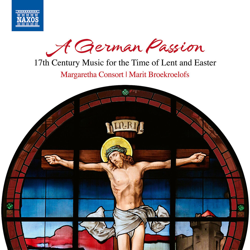 the album cover for J Bach .M. / Margaretha Consort - German Passion