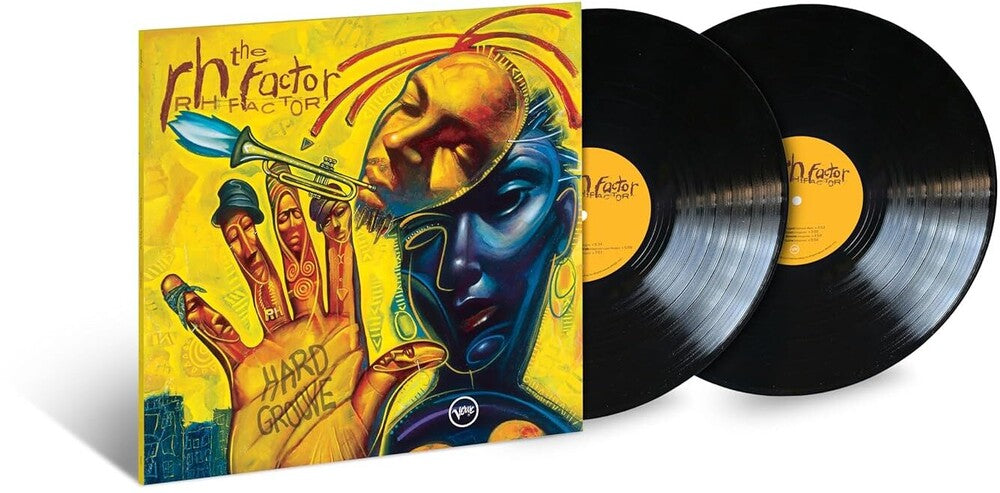 the album cover for RH Factor - Hard Groove (Verve By Request Series)