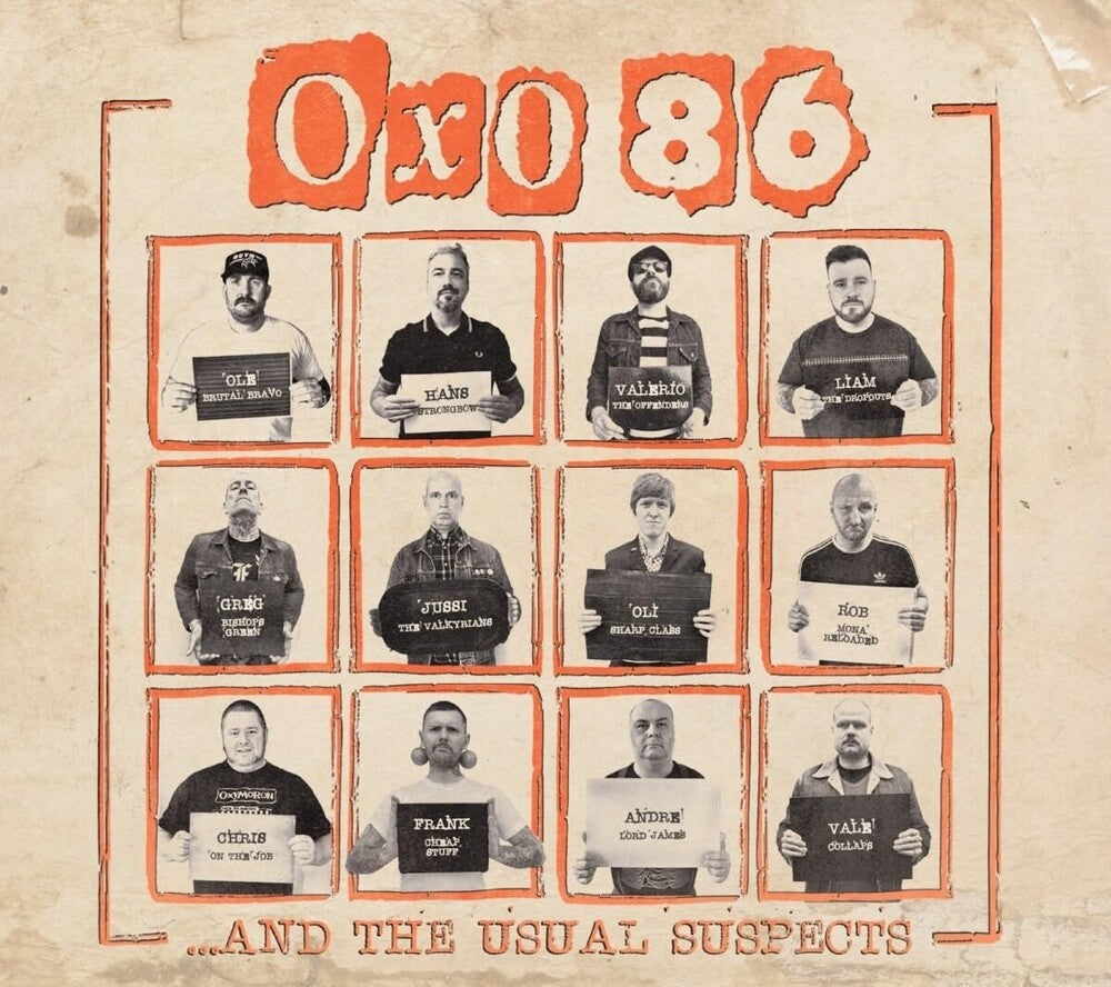 the album cover for Oxo 86 - & The Usual Supects (Hol)