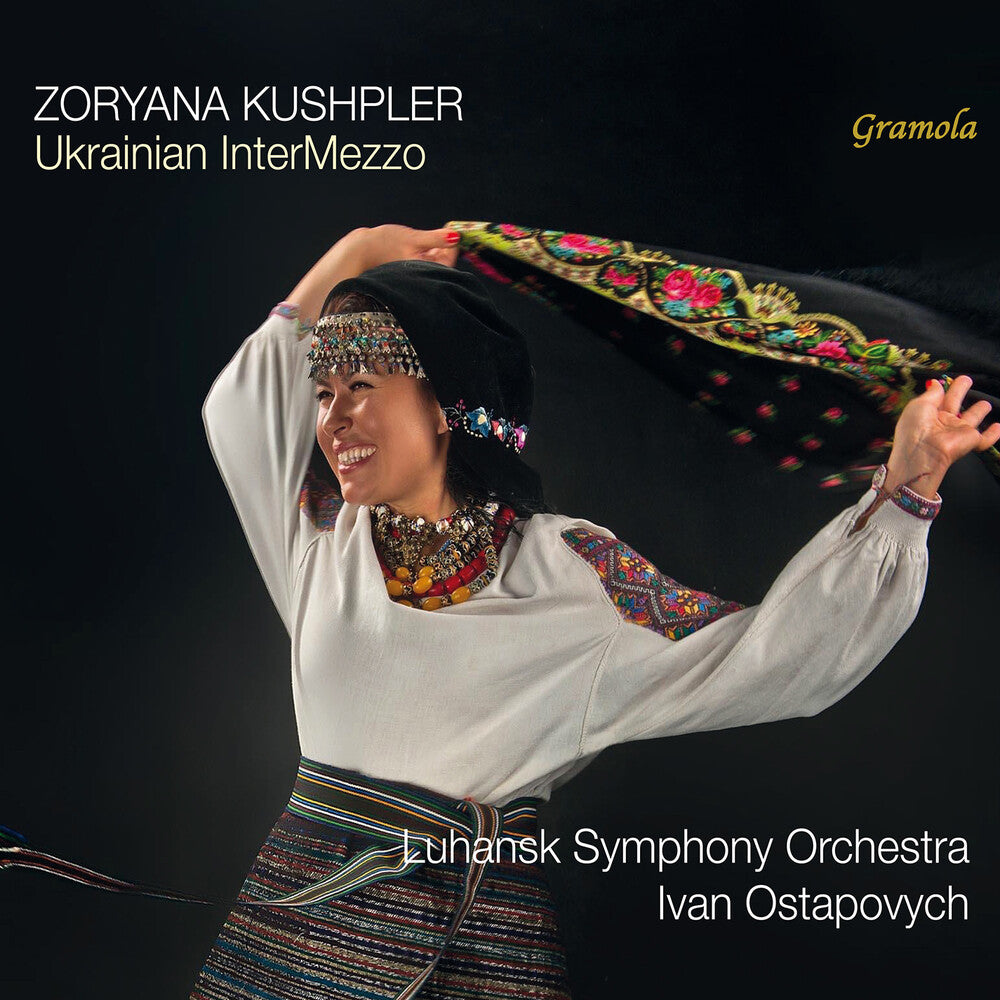 the album cover for Chishko / Dankevych / Luhansk Symphony Orchestra - Ukrainian Intermezzo