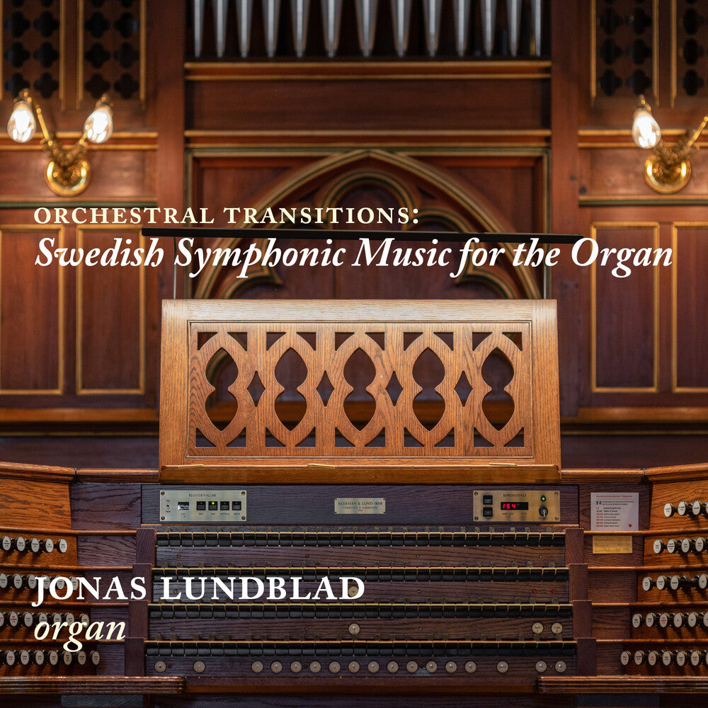 the album cover for JONAS LUNDBLAD - Orchestral Transitions