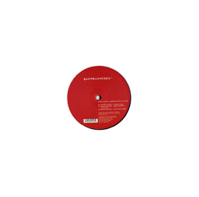 Ponty Mython - Grooff Machine Remixes - 12 Inch Vinyl