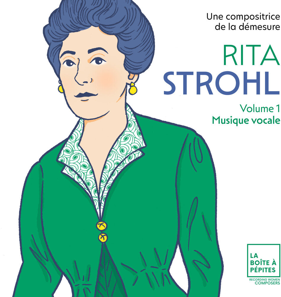 the album cover for Rita Strohl: Vol. 1 Musique Vocale - Rita Strohl: Vol. 1 Musique Vocale