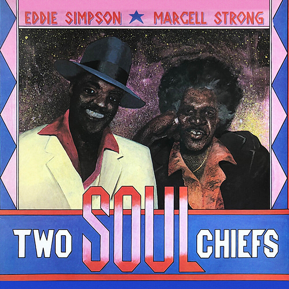 the album cover for Eddie Simpson / Strong,Marcell - Two Soul Chiefs (Mod)