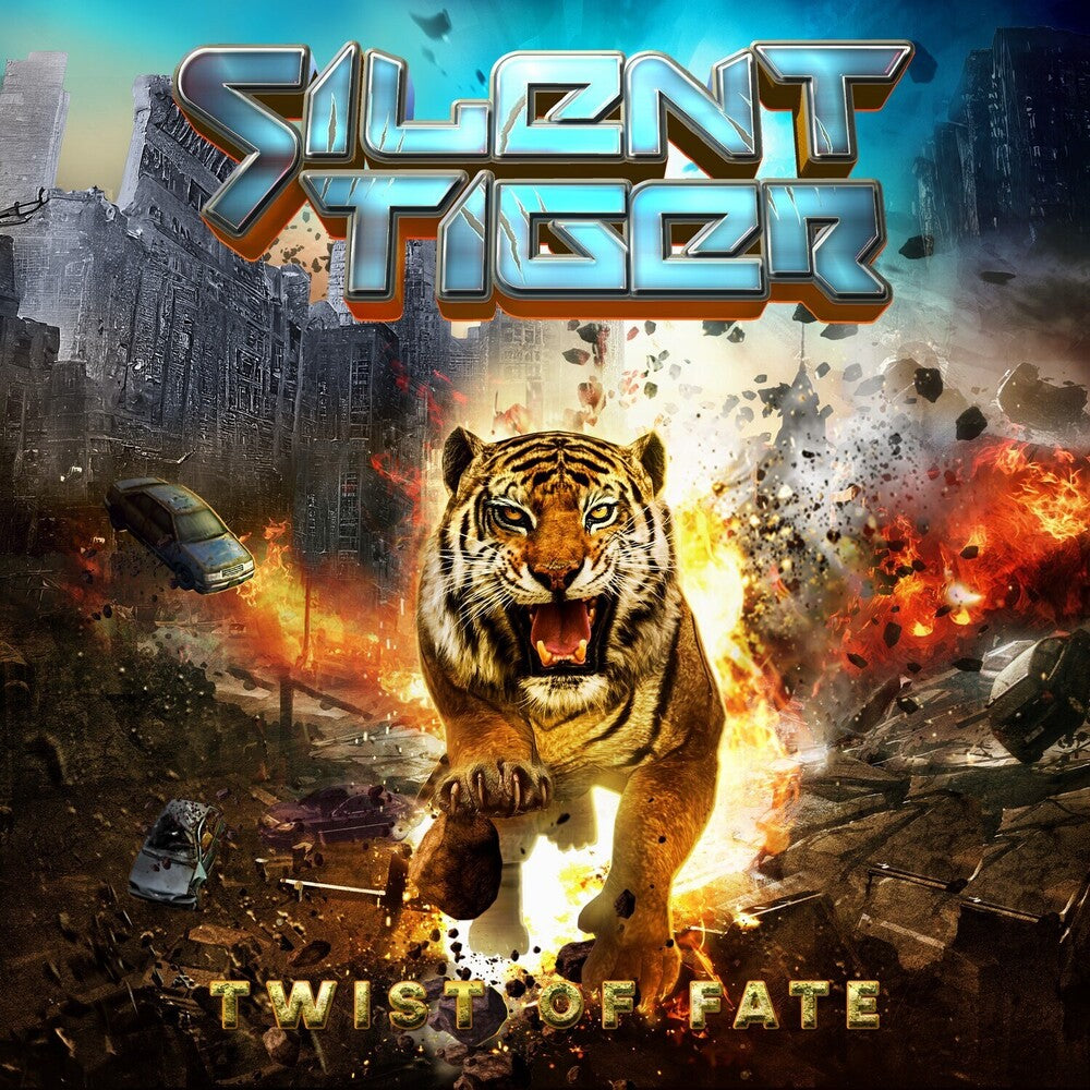the album cover for Silent Tiger - Twist Of Fate