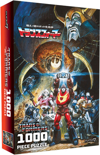 Transformers Japanese 86 Movie Poster Puzzle - Transformers Japanese 86 Movie Poster Puzzle - Collectibles