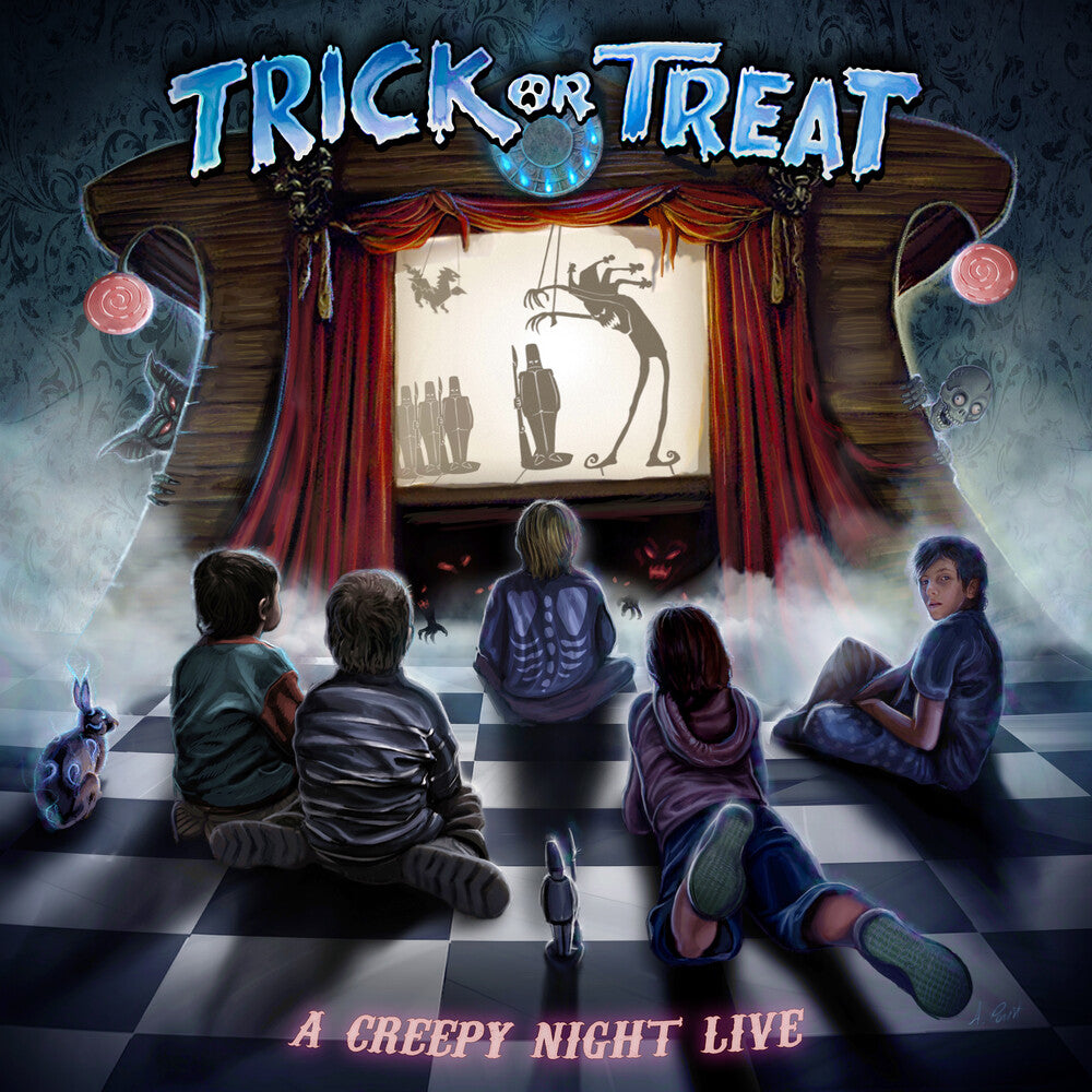 the album cover for TRICK OR TREAT - Creepy Night Live
