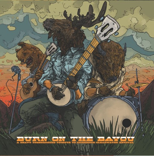 Various Artists - Burn On The Bayou: Heavy Underground Tribute To Creedence Clearwater Revival Vinyl Record