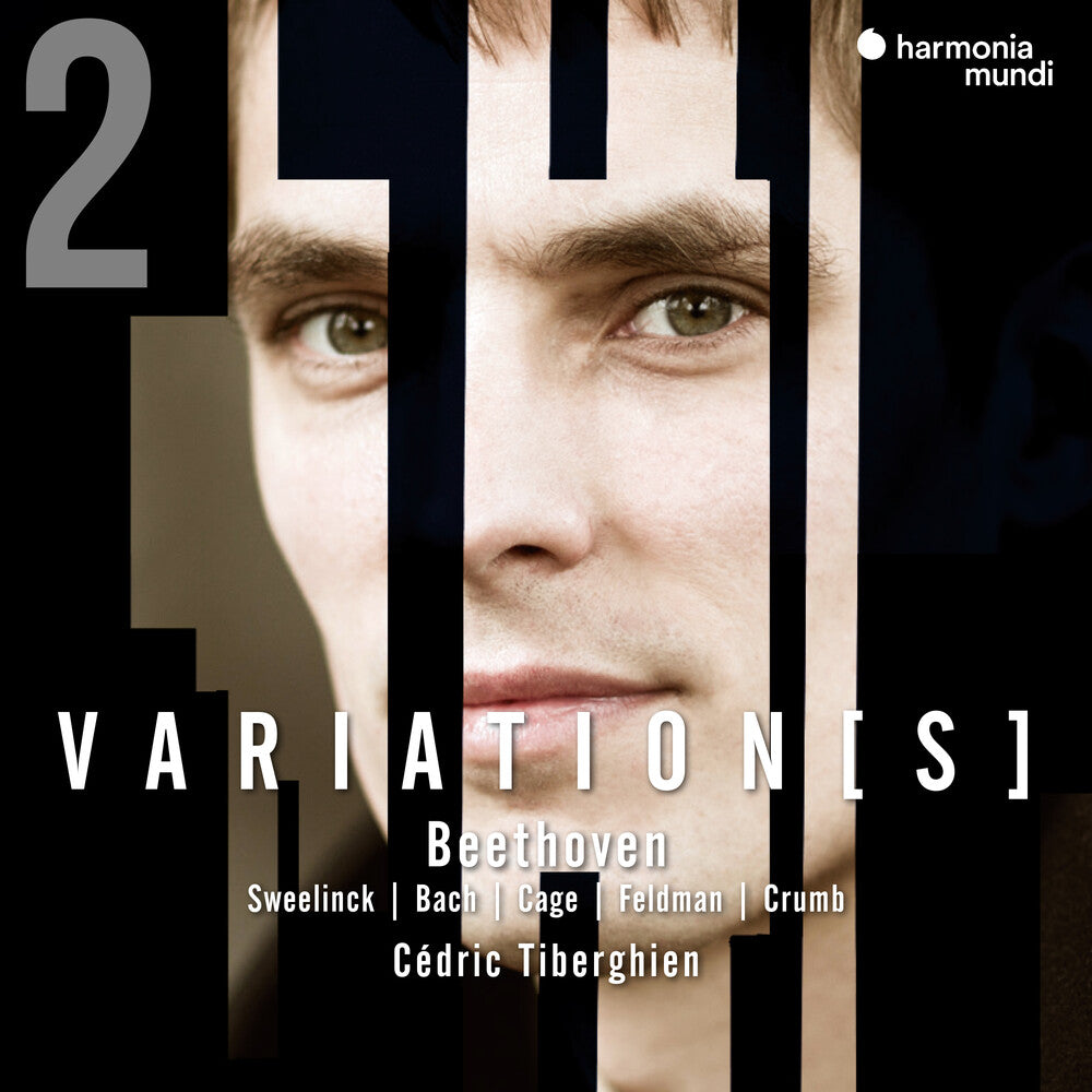 the album cover for Cederic Tiberghien - Beethoven: Complete Variations For Piano Vol. 2