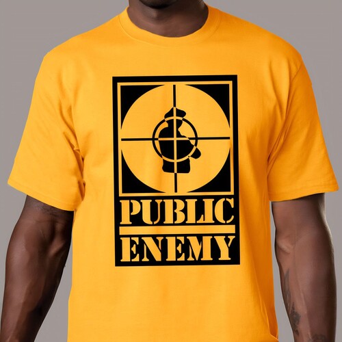 Public Enemy - Rebirth Of A Nation Big Logo (t-shirt Xl) - Apparel