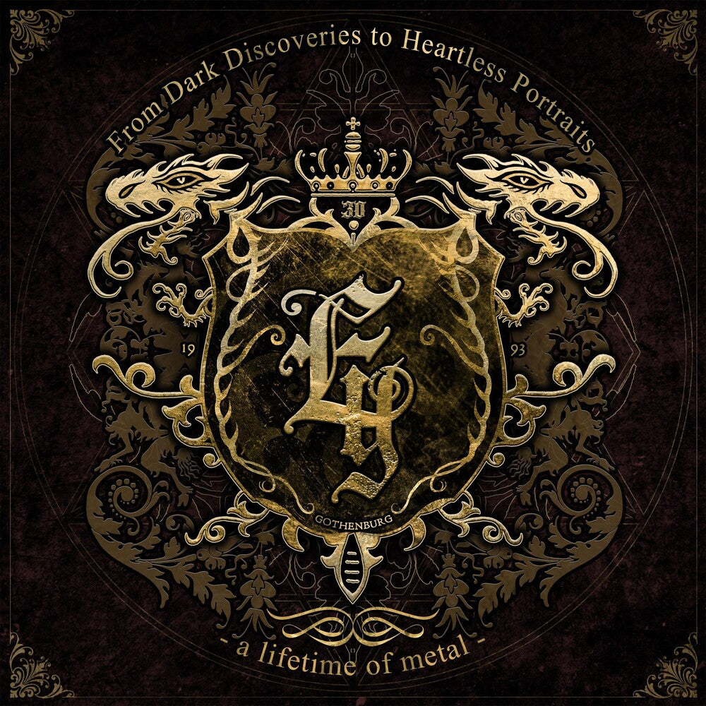 the album cover for Evergrey - From Dark Discoveries To Heartless Portraits