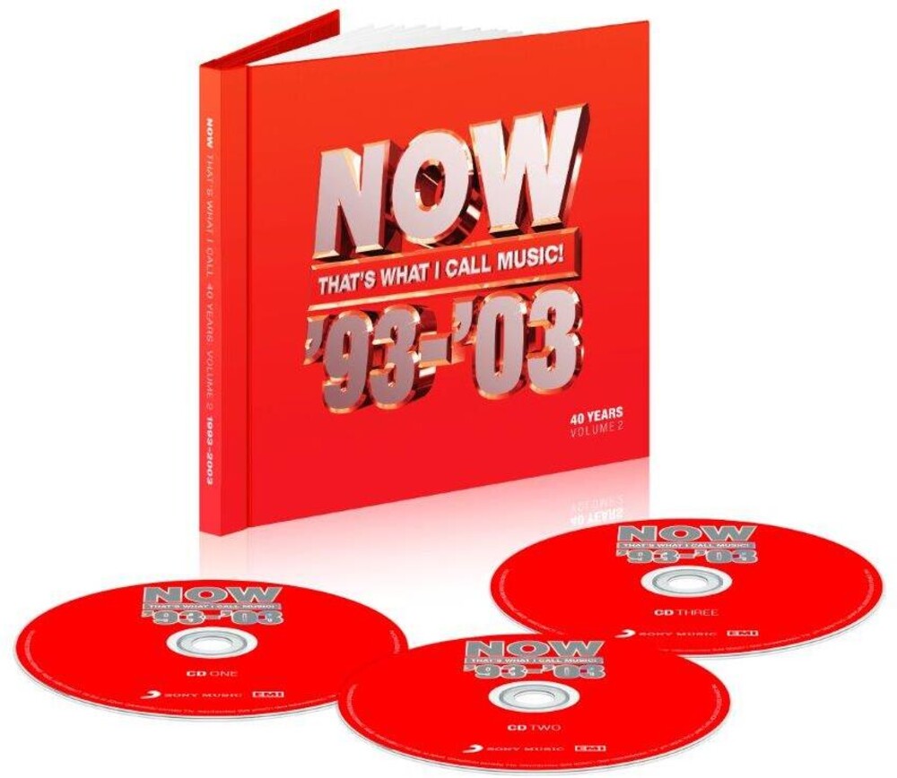 Now That's What I Call 40 Years: Vol 2 - 1993-2003 Music CD