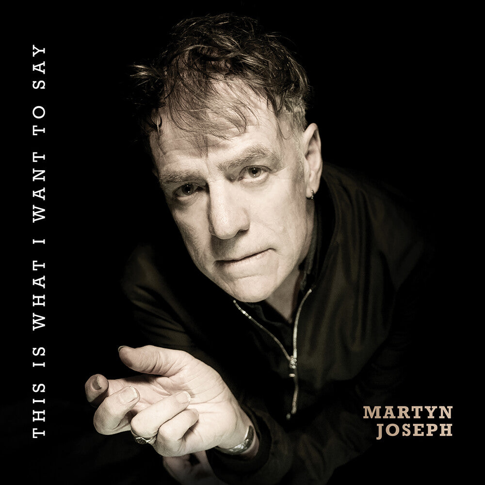 the album cover for Martyn Joseph - This Is What I Want To Say