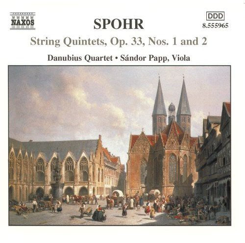 Spohr / Papp / Danubius Quartet - Complete String Quintets 1 - Music CD