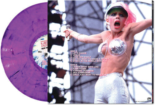 Dale Bozzio - New Wave Session 2023 Edition - Purple Marble Vinyl Record