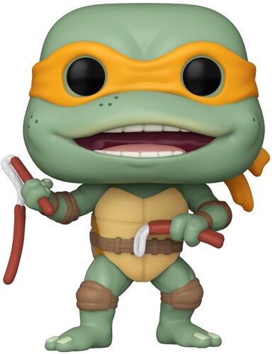 Funko Pop Movies - Pop Tmnt 1990 Michelangelo Sausage Link Nunchucks - Collectibles
