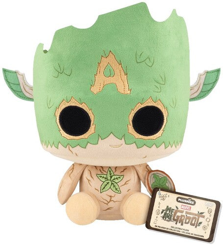 Funko Pop Plush - Pop Plush Marvel We Are Groot Capt America 7in - Collectibles