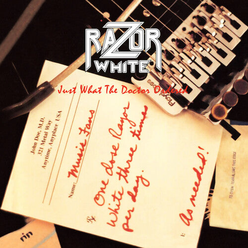 Razor White - Just What The Doctor Ordered - Music CD