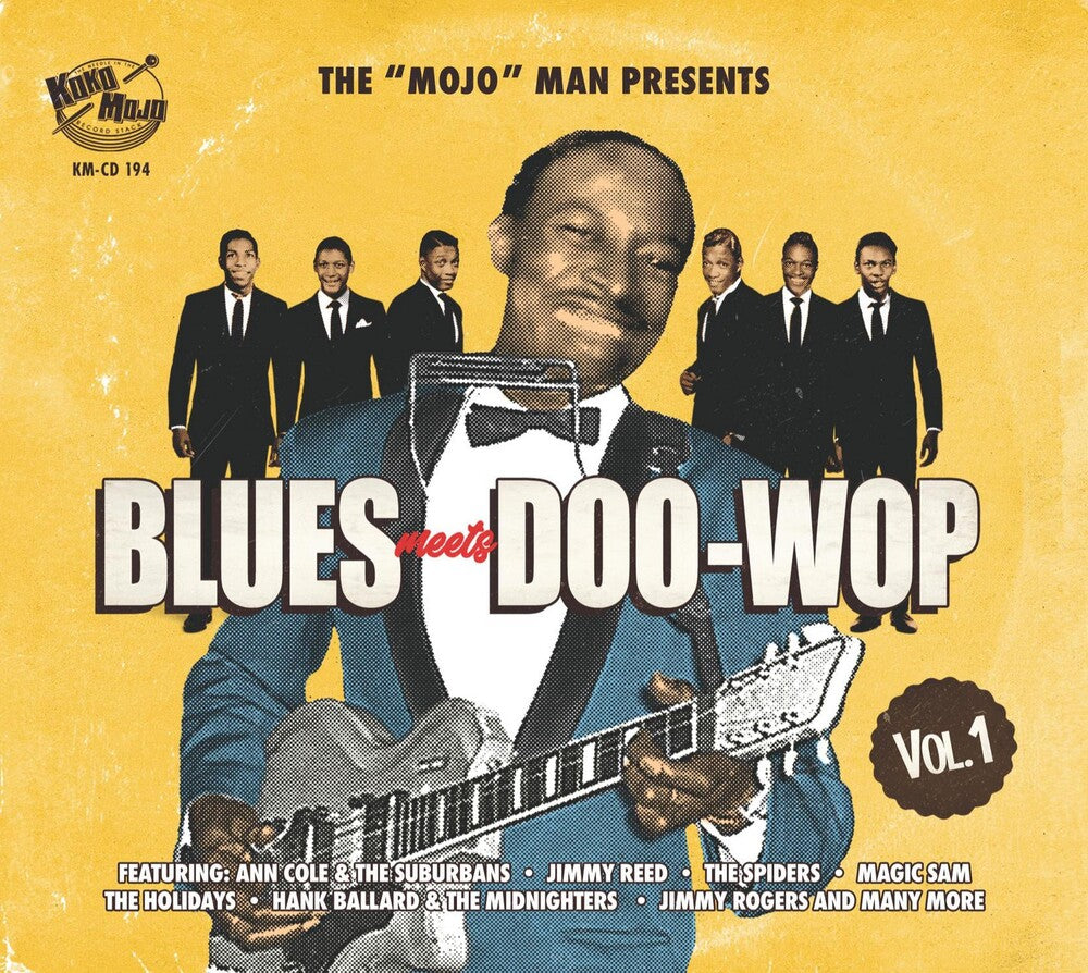 the album cover for Blues Meets Doo Wop 1 / Various - Blues Meets Doo Wop 1 / Various