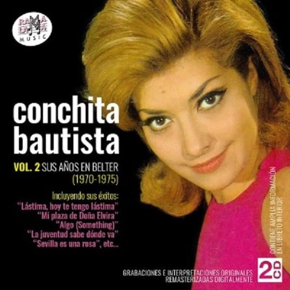 the album cover for Conchita Bautista - Sus Anos En Belter (1970-1975) (Spa)