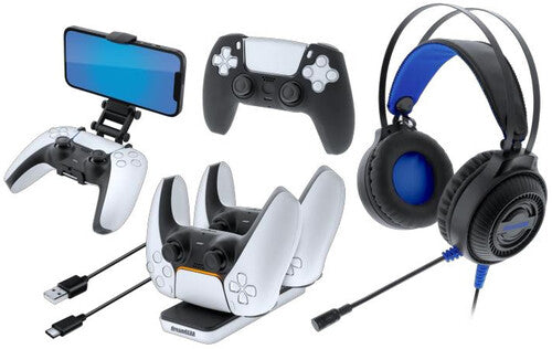 Dreamgear Dgps57401 Gamer's Kit Ps5 5-1 Black - Dreamgear Dgps57401 Gamer's Kit Ps5 5-1 Black - Game Accessories