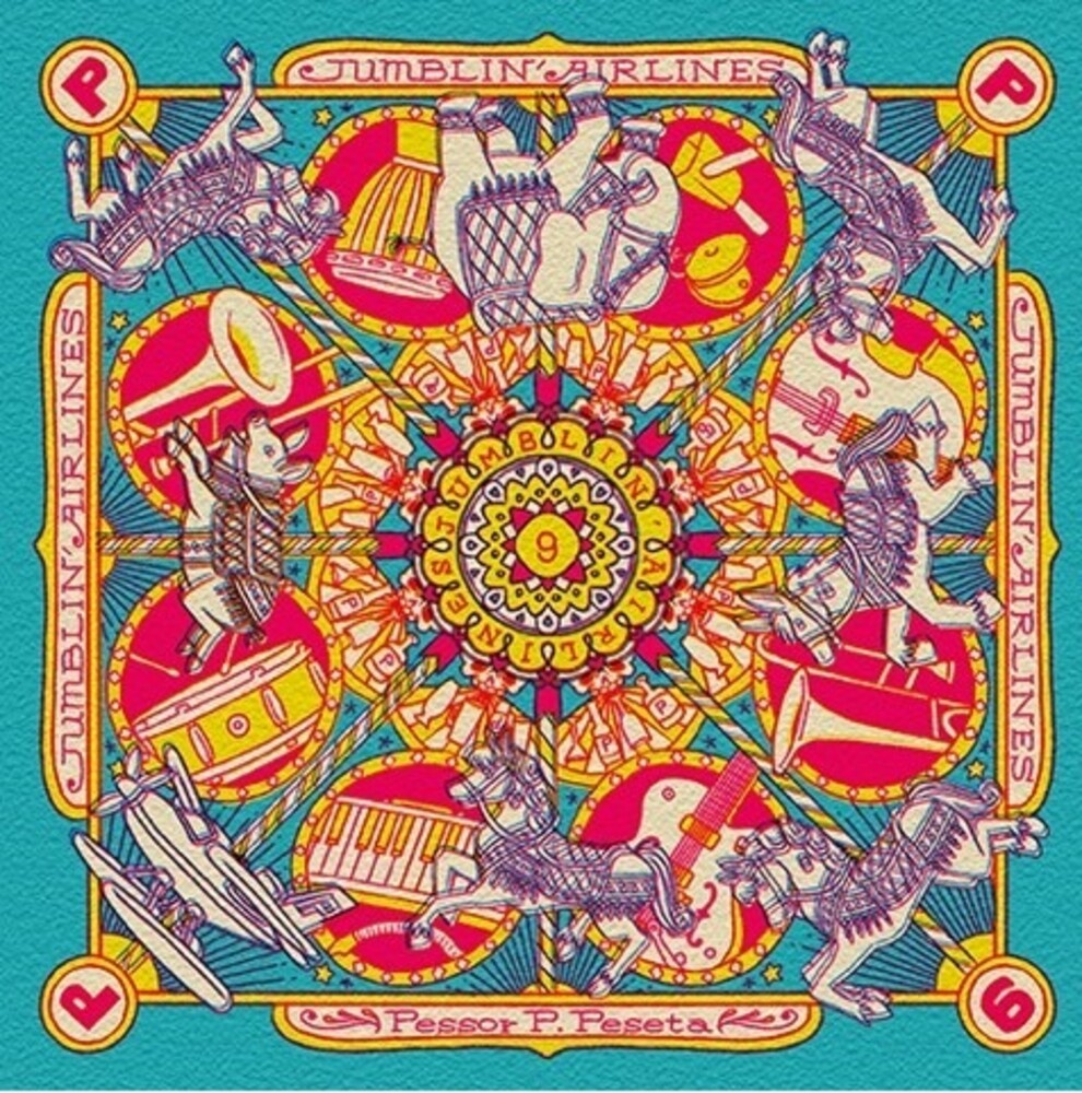 the album cover for Pessor Peseta P. - Jumblin' Airlines 9