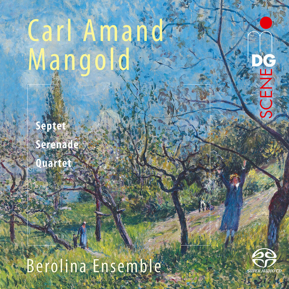 the album cover for Mangold / Berolina Ensemble - Septet Serenade Quartet