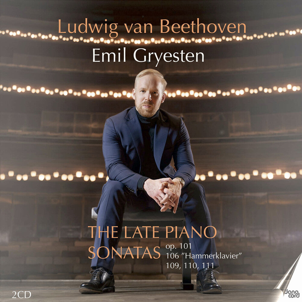 the album cover for L Beethoven .V. / Gryesten - Late Piano Sonatas