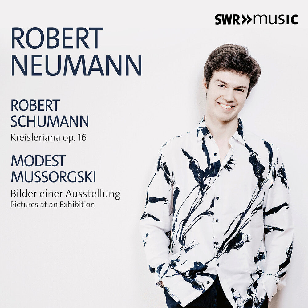 the album cover for Mussorgsky / Schumann / Neumann - Robert Neumann Plays Schumann & Mussorgsky