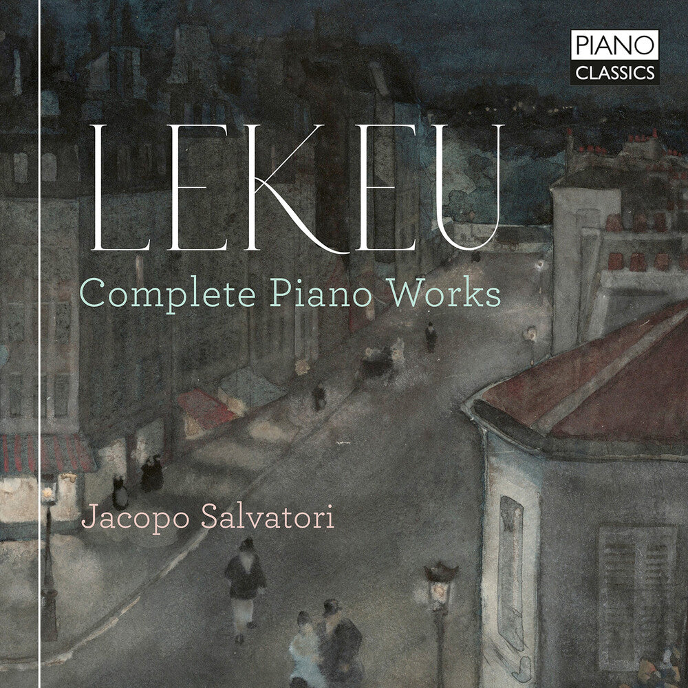 the album cover for Lekeu / Salvatori - Complete Piano Works
