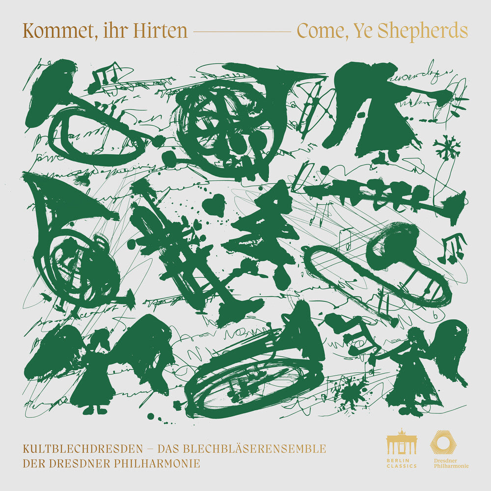 the album cover for Kultblechdresden - Kommet Ihr Hirten