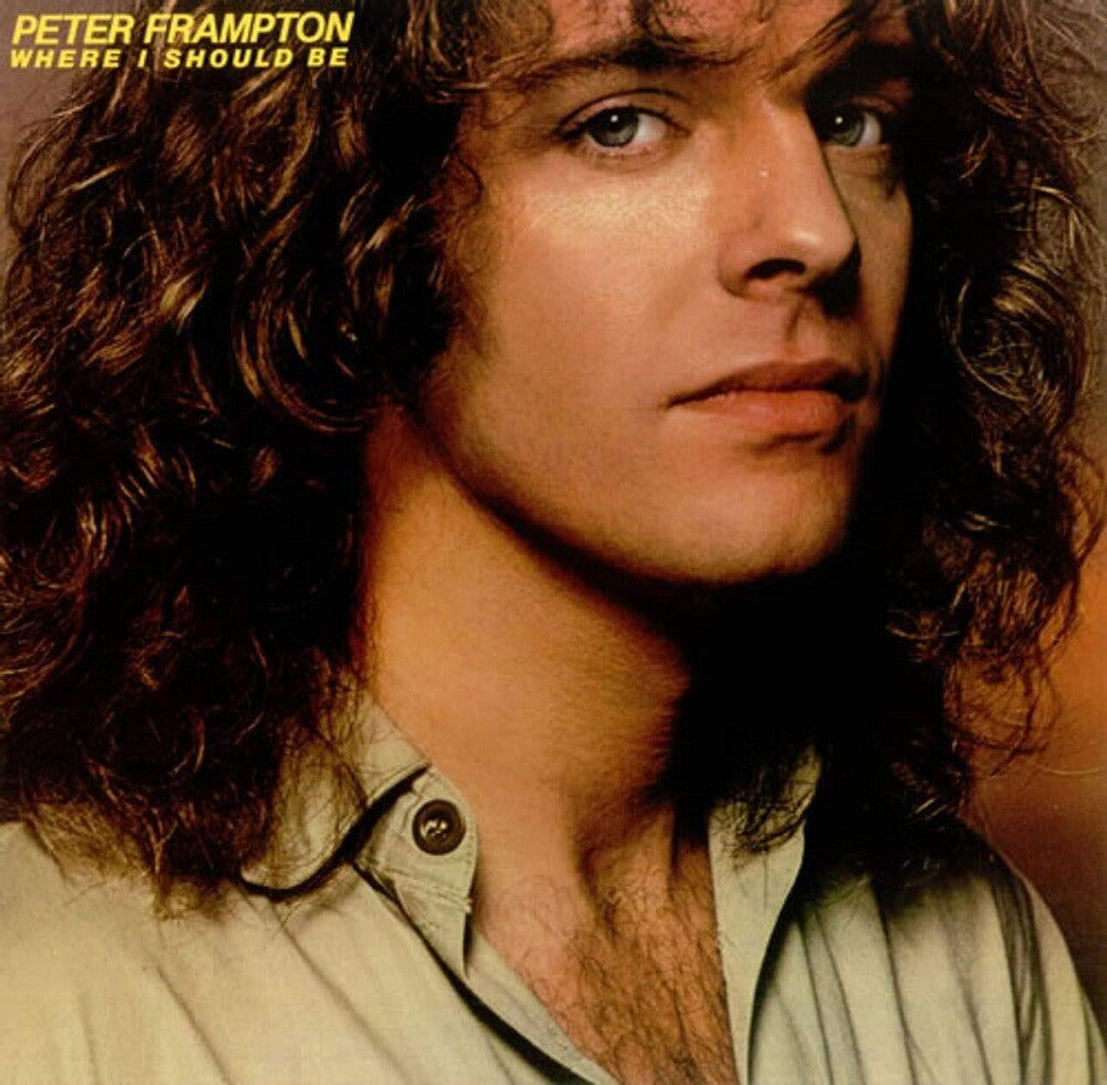 the album cover for Peter Frampton - Where I Should Be (Hol)