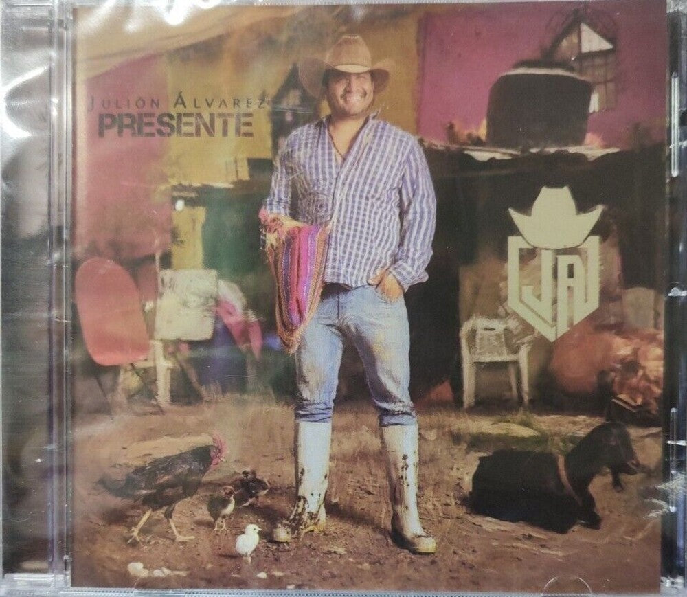 the album cover for Julion Alvarez - Presente